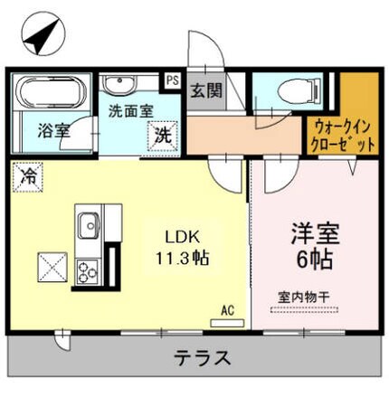 Le　ciel Ⅰの物件間取画像